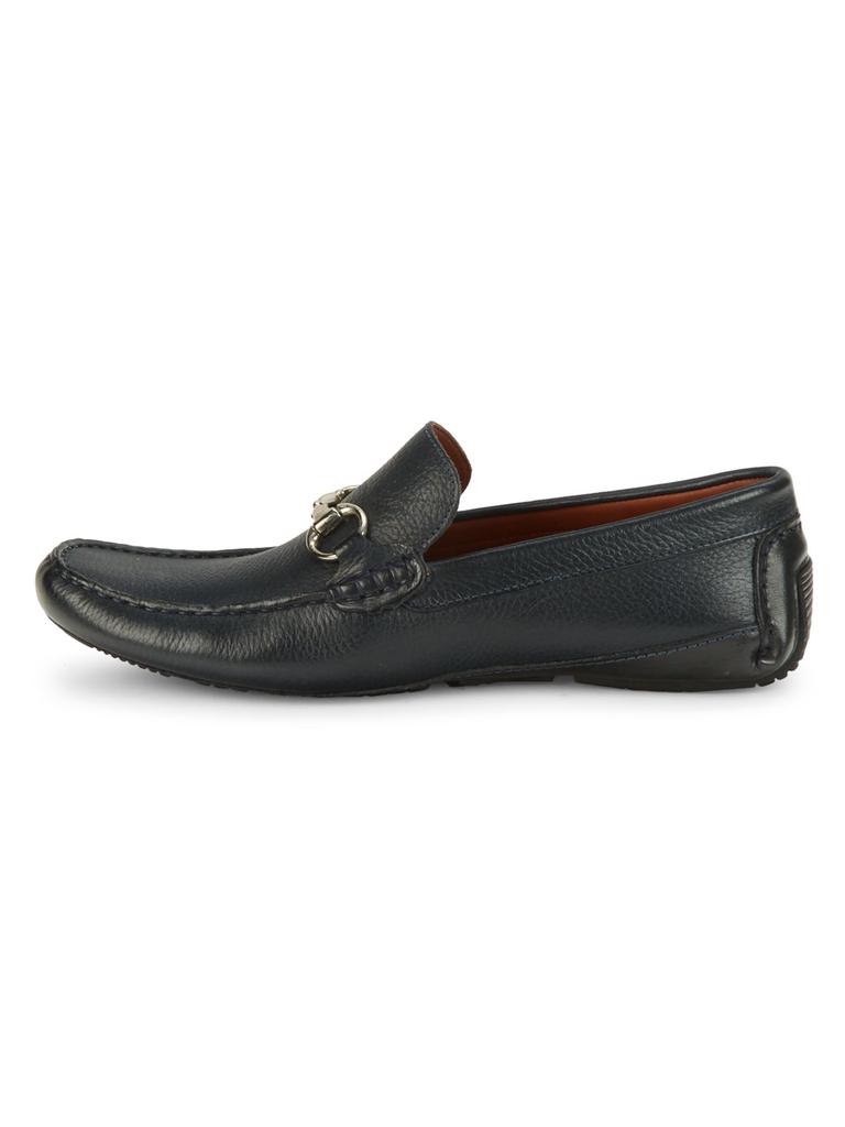 ​Pebbled Leather Bit Driving Loafers商品第4张图片规格展示