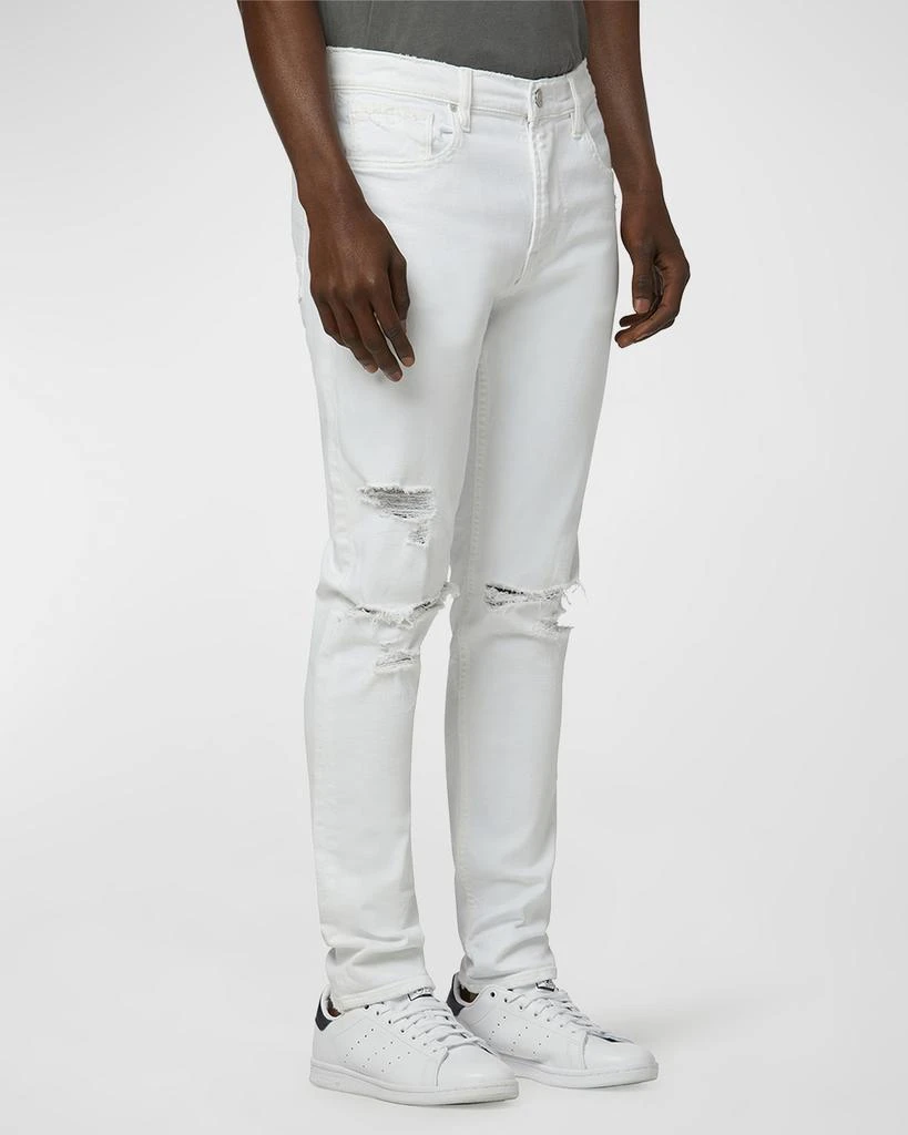 商品Hudson|Men's Zack Skinny Knee-Rip Jeans,价格¥671,第3张图片详细描述