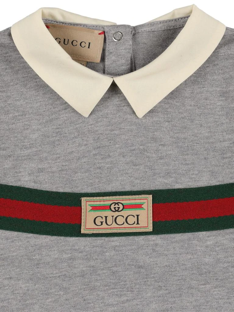 商品Gucci|Heavy Cotton Romper & Hat,价格¥3690,第1张图片