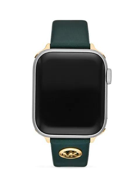 商品Michael Kors|Apple Watch® Leather Band,价格¥706,第5张图片详细描述