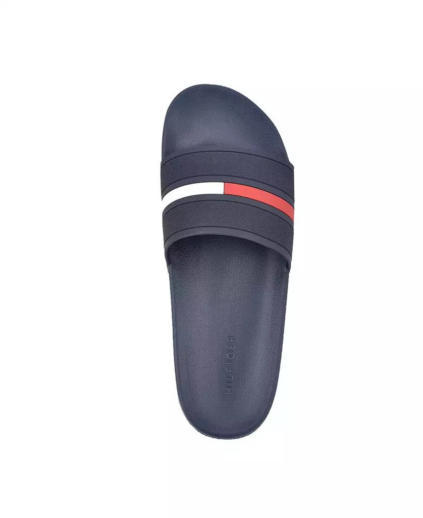 商品Tommy Hilfiger|Men's Redder Flag Logo Pool Slide Sandals,价格¥172,第5张图片详细描述