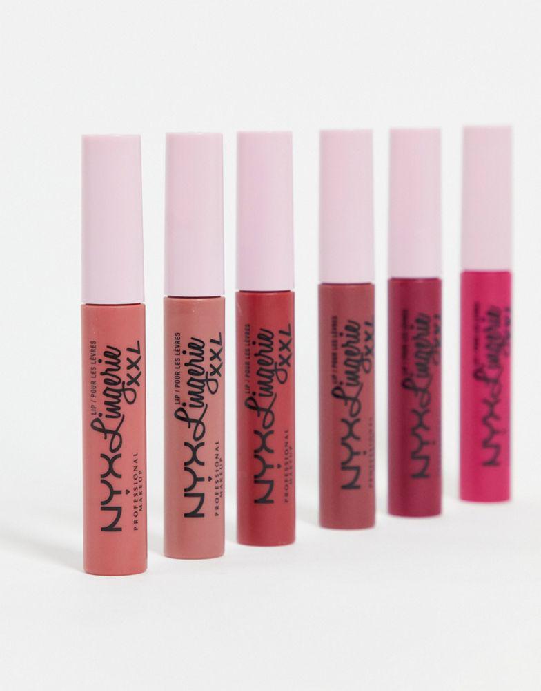 NYX Professional Makeup Lip Lingerie XXL Matte Liquid Lipstick  - Strip d Down商品第3张图片规格展示