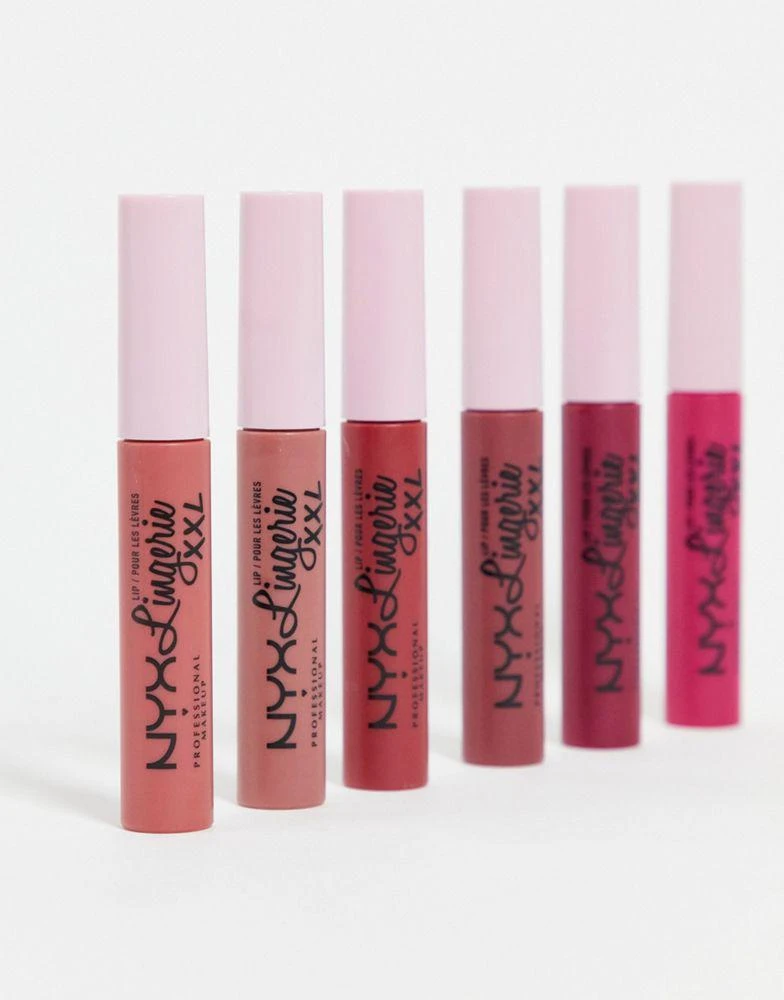 商品NYX Professional Makeup|NYX Professional Makeup Lip Lingerie XXL Matte Liquid Lipstick  - Strip d Down,价格¥97,第3张图片详细描述