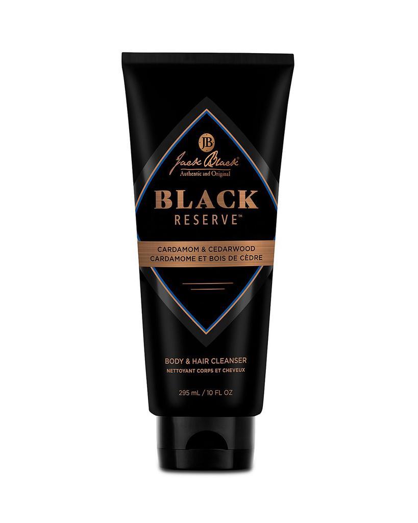 商品Jack Black|Black Reserve Body & Hair Cleanser - Cardamom & Cedarwood 10 oz.,价格¥172,第3张图片详细描述