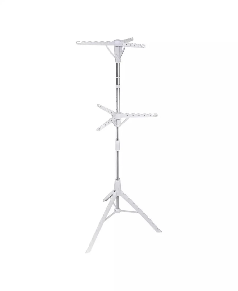 商品Honey Can Do|Tripod 2 Tier Clothes Drying Rack,价格¥557,第1张图片