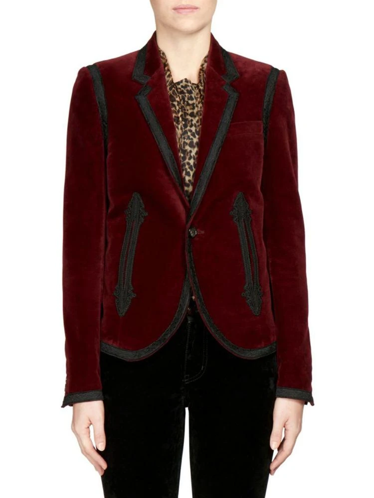 商品Yves Saint Laurent|Ribbon Trim Blazer,价格¥10427,第1张图片