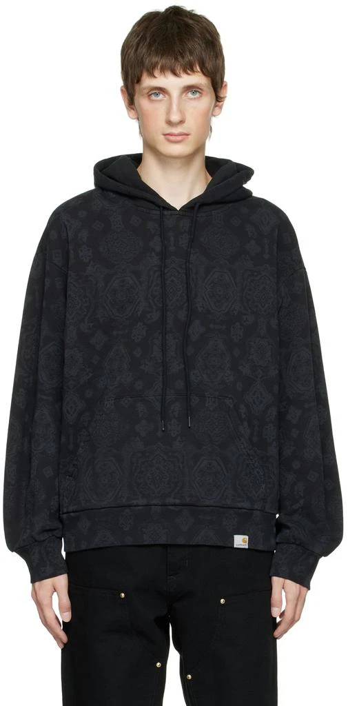 商品Carhartt WIP|Black Printed Hoodie,价格¥428,第1张图片