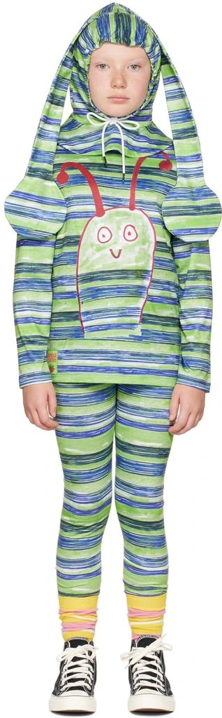 商品CHOPOVA LOWENA|SSENSE Exclusive Kids Green & Blue Funny Bug Costume,价格¥863,第1张图片