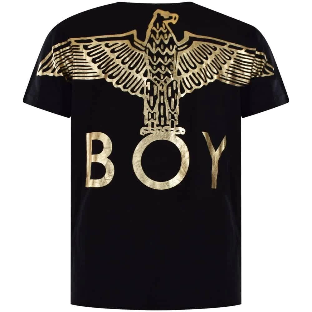 商品BOY LONDON|Men's Black/Gold Graphic T-Shirt,价格¥195,第2张图片详细描述