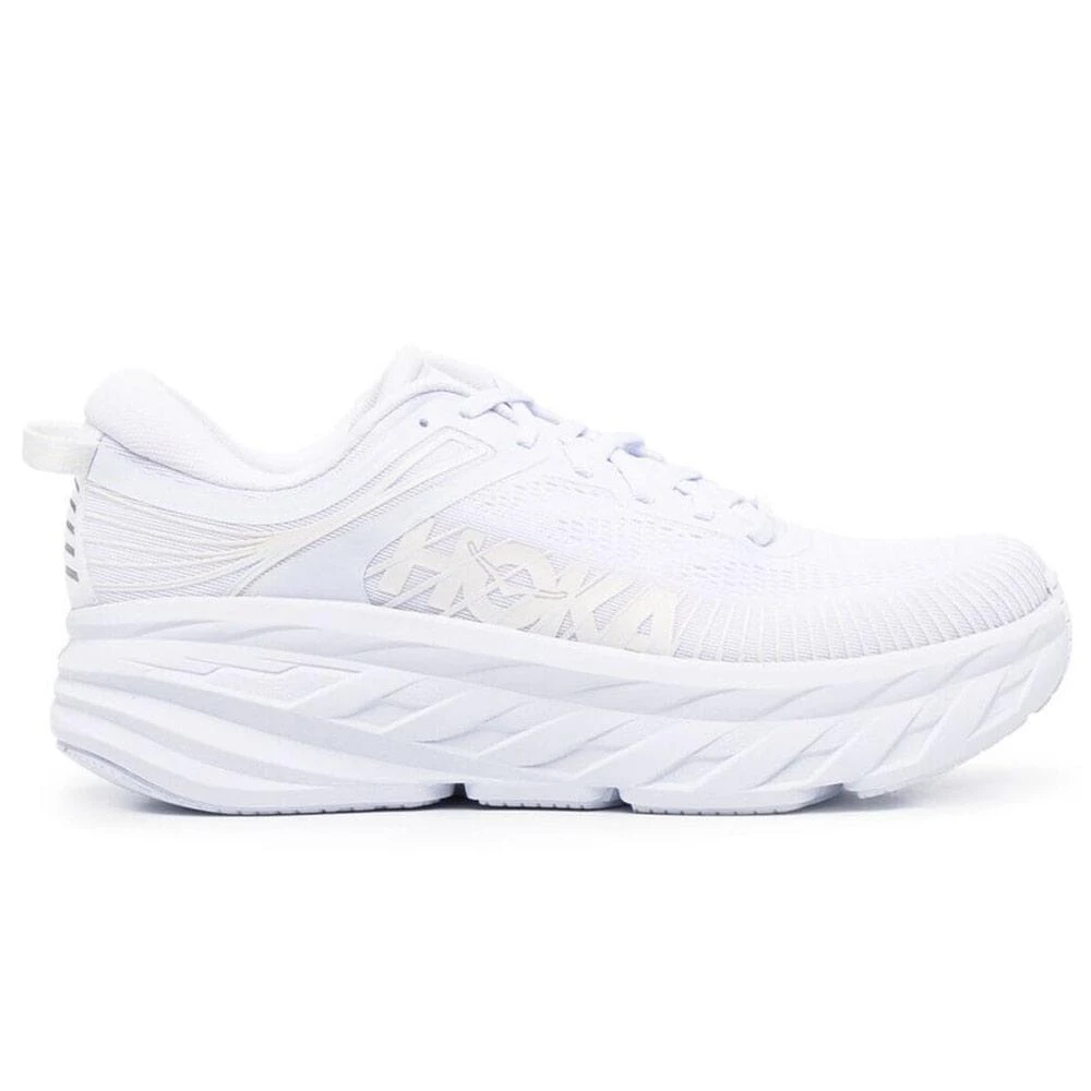 商品Hoka One One|Bondi 7 'White / White',价格¥976,第1张图片