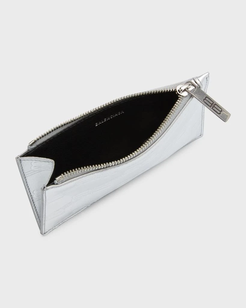 商品Balenciaga|Men's Embossed Monogram Long Coin And Card Holder In Box,价格¥2733,第3张图片详细描述