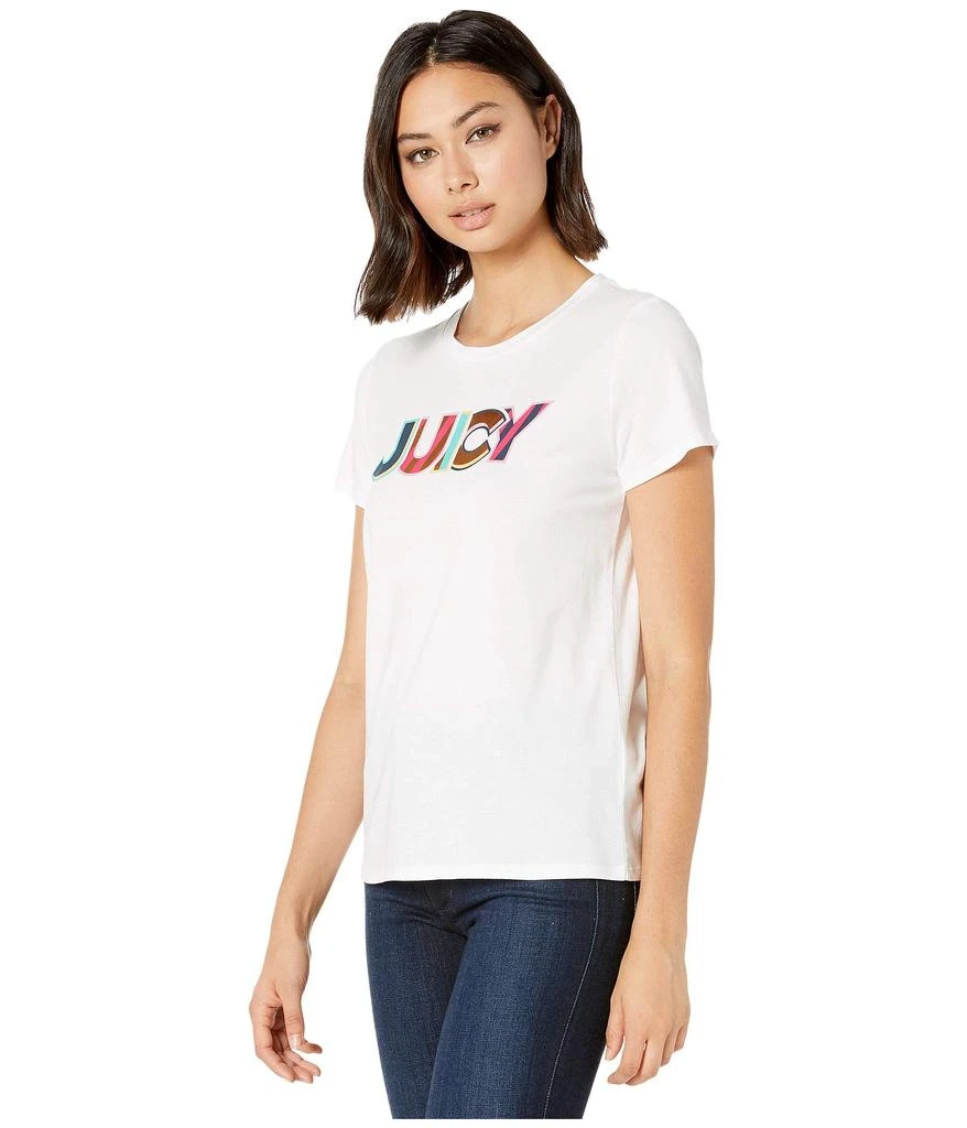 商品Juicy Couture|Summer Juicy Graphic Classic Short Sleeve Tee,价格¥110,第2张图片详细描述