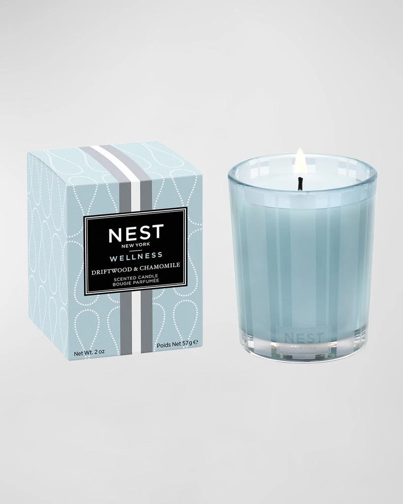 商品NEST New York|Driftwood & Chamomile Votive Candle, 2 oz.,价格¥157,第1张图片