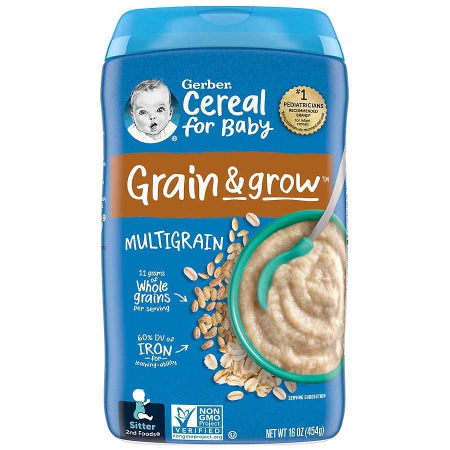 商品Gerber|婴儿2段辅食综合谷物米糊,价格¥38,第1张图片