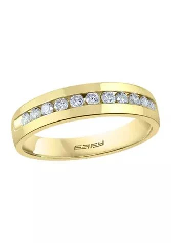 商品Effy|1 2 Ct. T.w. Diamond Ring In 14K Yellow Gold,价格¥9285,第1张图片