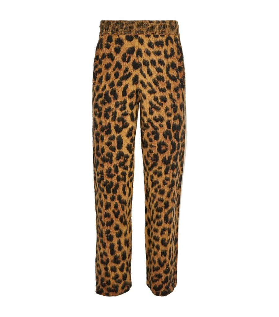 商品Palm Angels|Brushed Knit Animalier Track Pants,价格¥4291,第1张图片