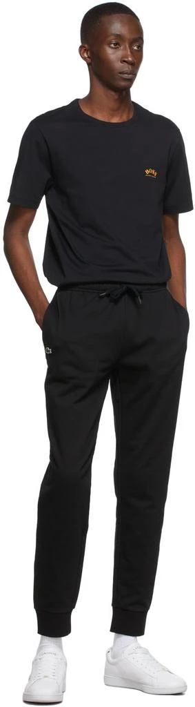 商品Lacoste|Black Cotton Lounge Pants,价格¥283,第4张图片详细描述