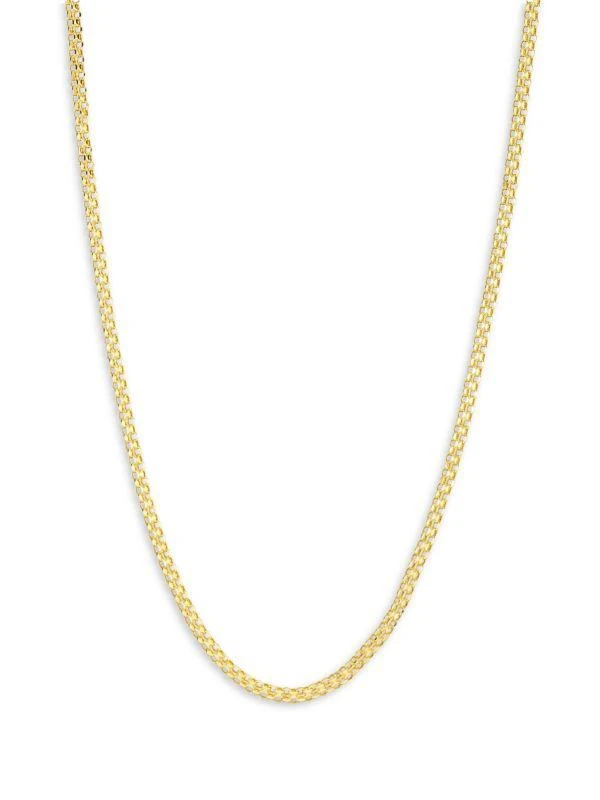 商品Saks Fifth Avenue|Build Your Own Collection 14K Yellow Gold Bismark Chain Necklace,价格¥6760,第4张图片详细描述