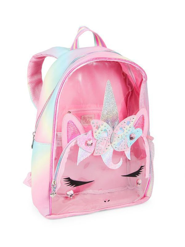 商品OMG! Accessories|Girl's Gwen Unicorn Backpack,价格¥114,第1张图片