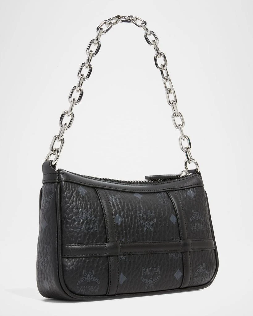 商品MCM|Delmy Visetos Mini Logo Chain Shoulder Bag,价格¥4995,第4张图片详细描述