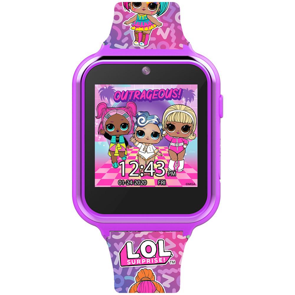 Kid's LOL Surprise Pink Silicone Strap Smart Watch 46x41mm商品第1张图片规格展示