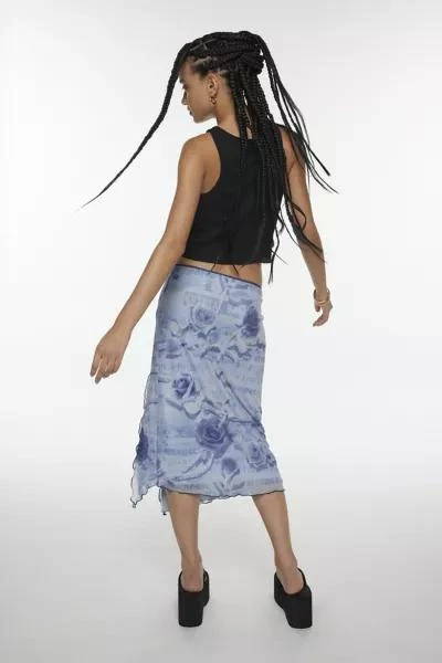 Silence + Noise Isla Mesh Midi Skirt 商品