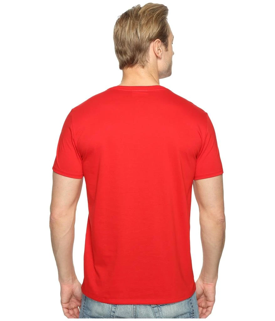 商品Lacoste|Short Sleeve Pima Jersey V-Neck T-Shirt,价格¥305,第3张图片详细描述