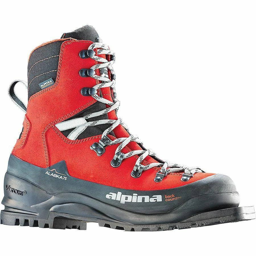 商品Alpina|Alpina - Alaska 75mm Boot - 46 - Red,价格¥2488,第1张图片