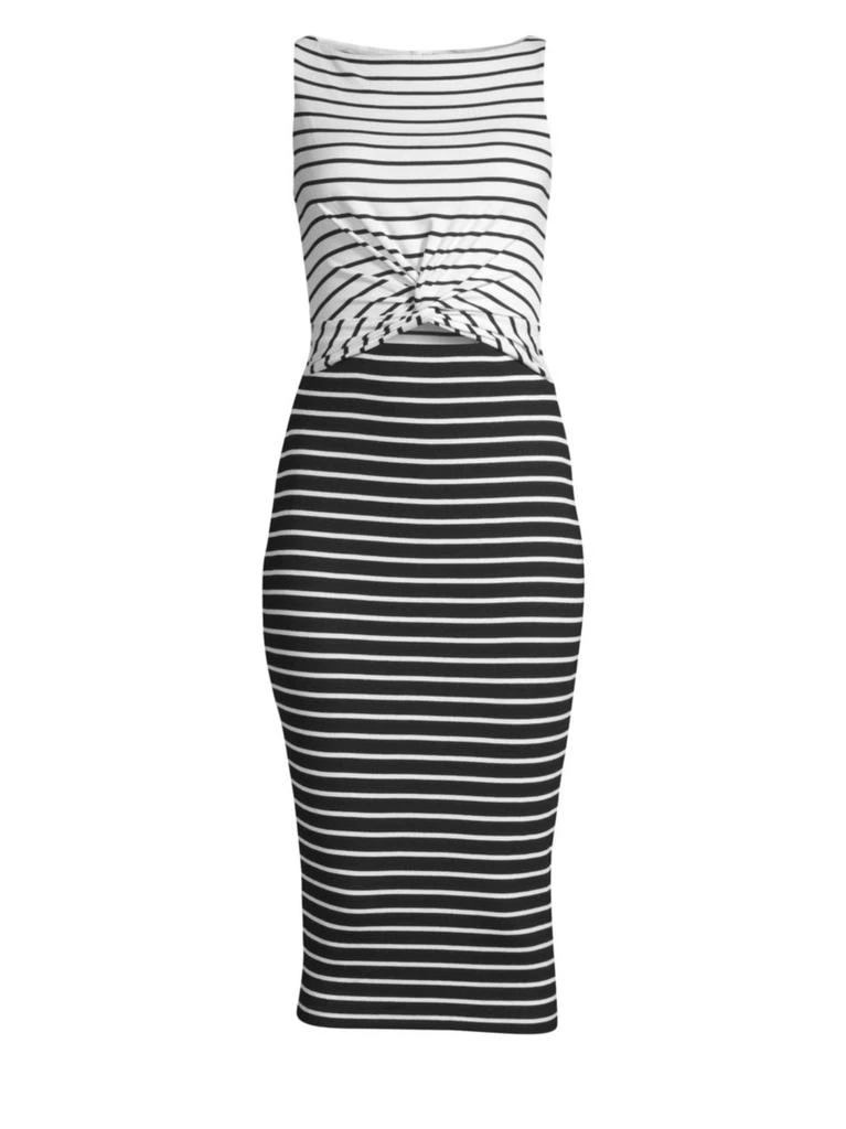 商品Bailey 44|Rabbit Hole Striped Bodycon Dress,价格¥664,第1张图片