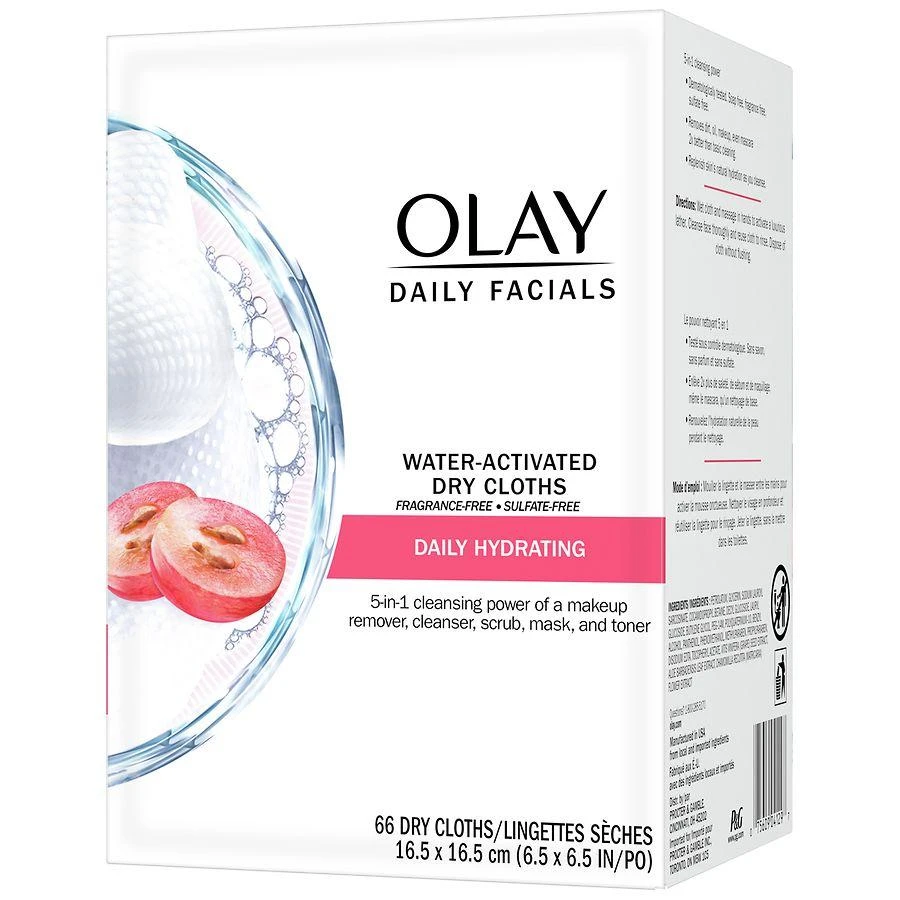 Daily Facial Hydrating Cleansing Cloths with Grapeseed Extract 商品