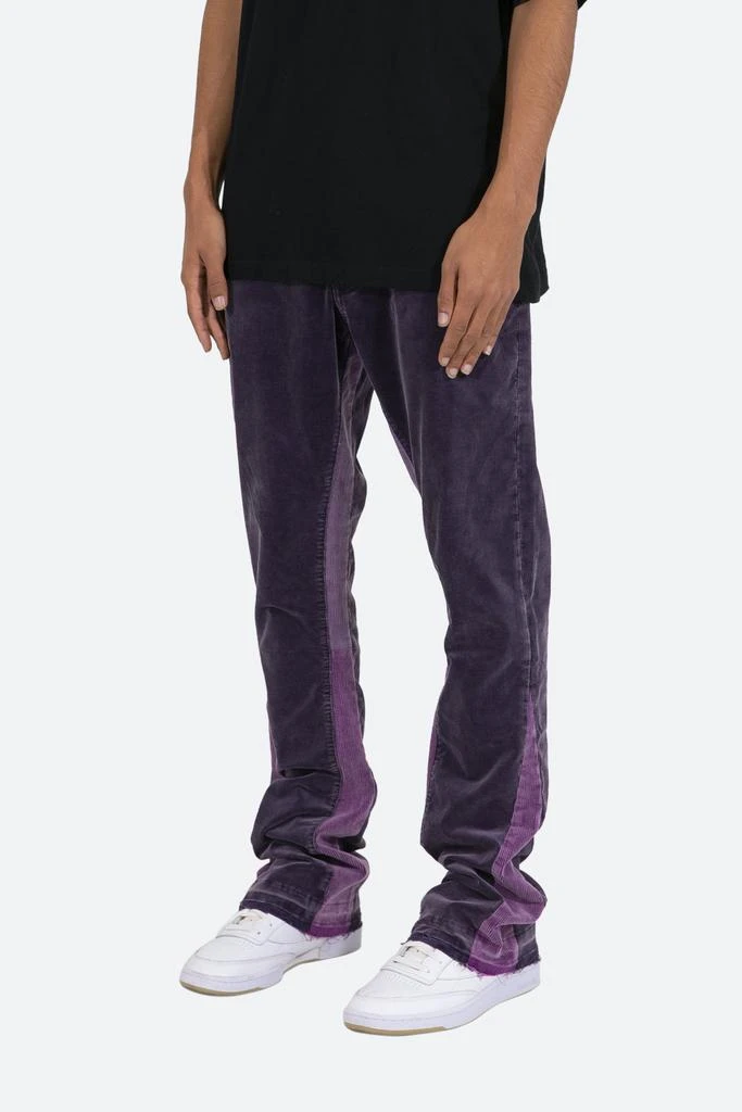 商品MNML|B428 Corduroy Flare Pants - Purple,价格¥429,第3张图片详细描述