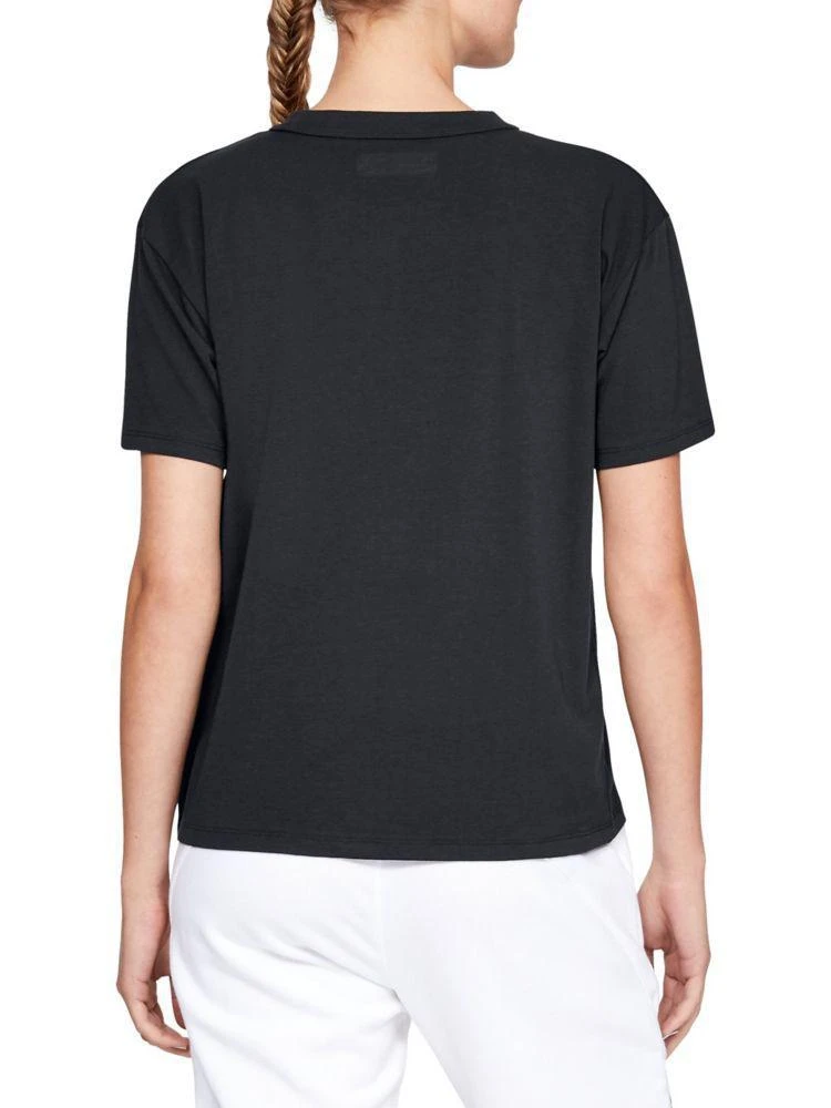 商品Under Armour|Square Logo Girlfriend Crewneck Tee,价格¥85,第3张图片详细描述