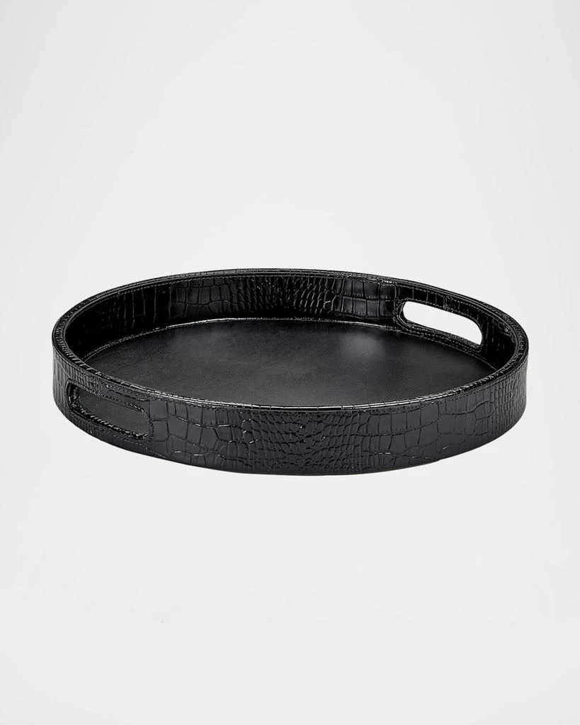 商品Graphic Image|Round Leather Tray,价格¥3176,第1张图片