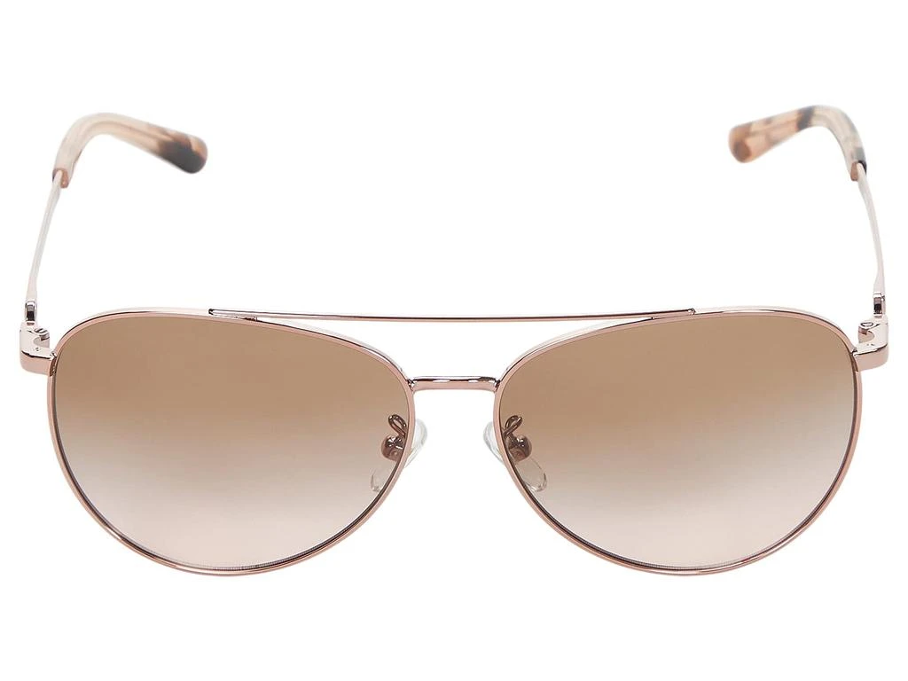 商品Tory Burch|58 mm TY6074 Aviator Metal Sunglasses,价格¥1361,第2张图片详细描述