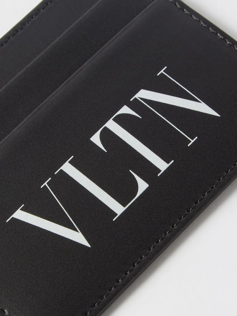 商品Valentino|VLTN logo-print leather cardholder,价格¥1383,第2张图片详细描述