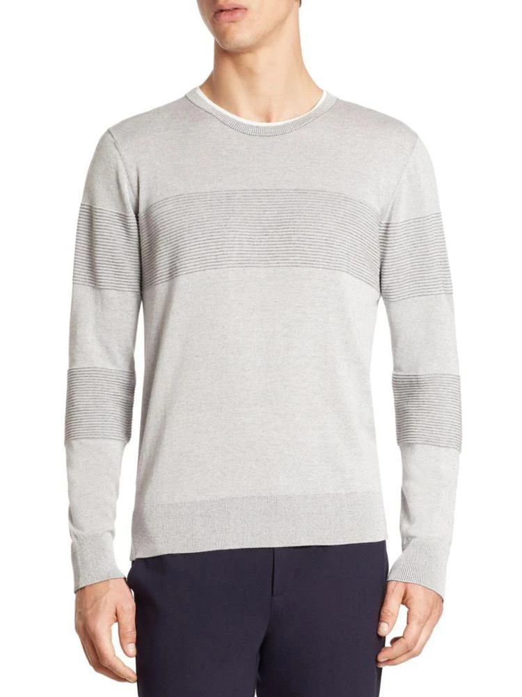 商品Saks Fifth Avenue|MODERN Rib-Knit Crewneck Sweater,价格¥417,第1张图片