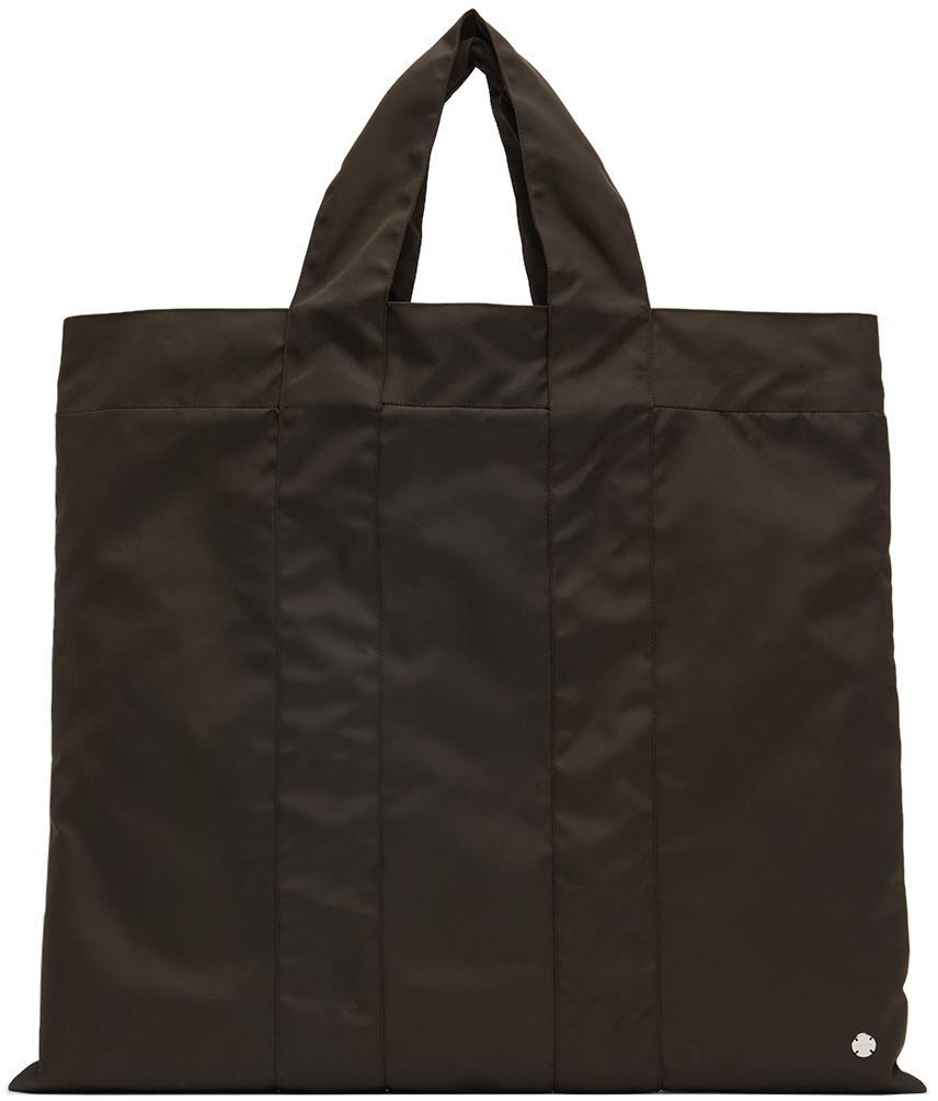 商品The Row|Brown Reversible Nylon Sam Tote,价格¥6451,第1张图片