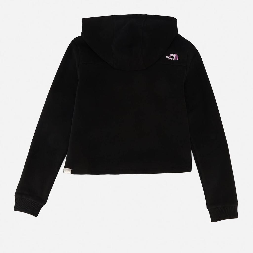 The North Face Girls' Drew Peak Cropped Hoodie - Black商品第2张图片规格展示