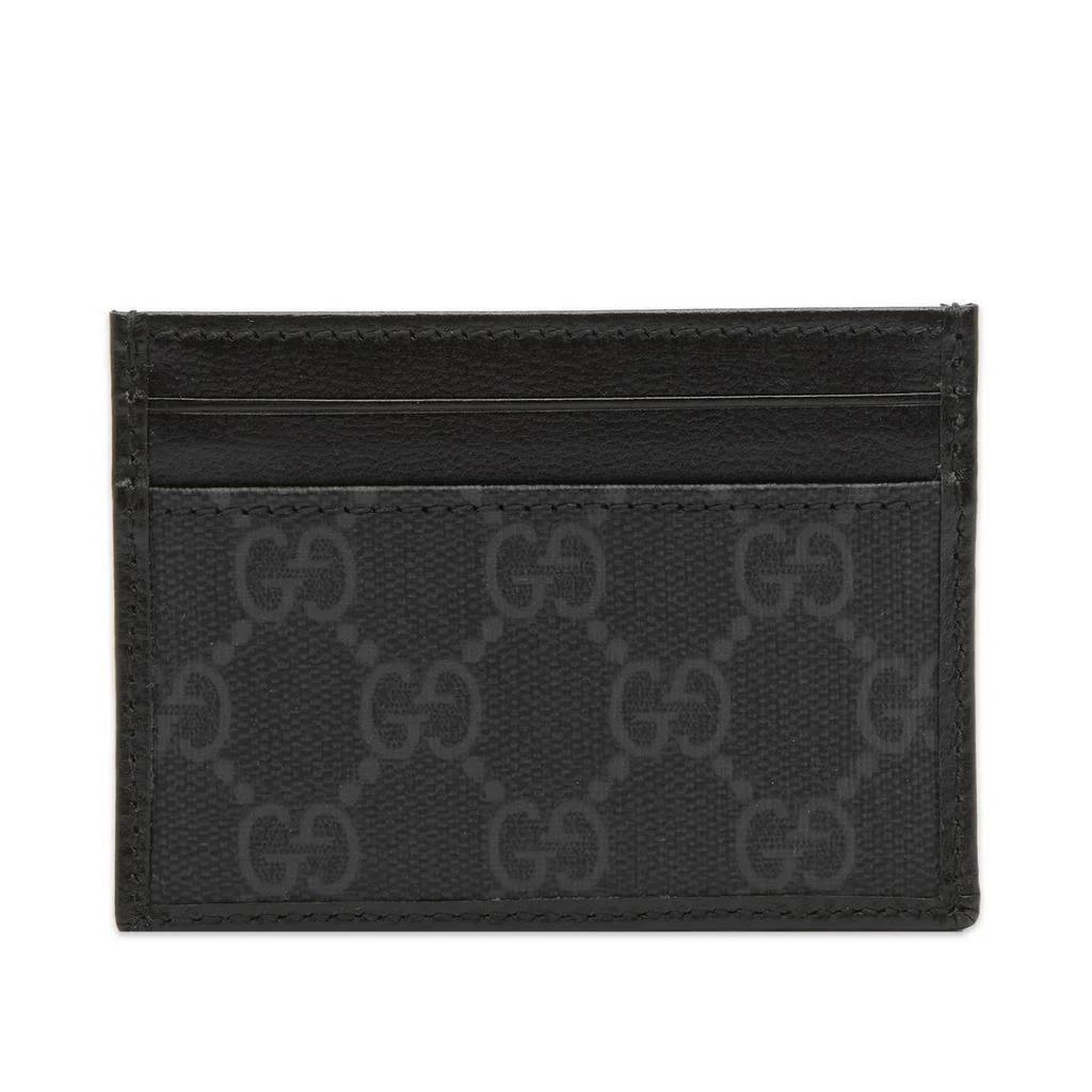商品Gucci|Gucci GG Supreme Oval Card Holder,价格¥2219,第2张图片详细描述