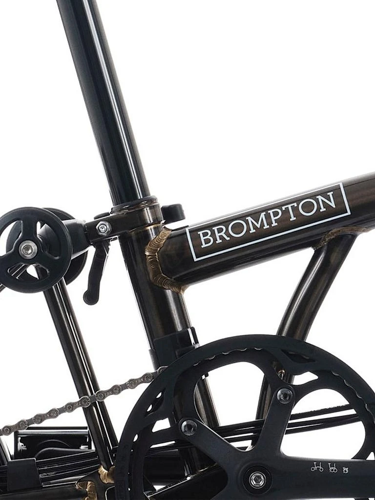 商品Brompton Bikes|C Line 12 Speed Mid Handlebar Folding Bike,价格¥14867,第5张图片详细描述