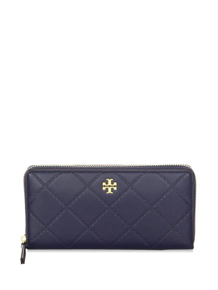 商品Tory Burch|Georgia Leather Zip-Around Wallet,价格¥1710,第1张图片