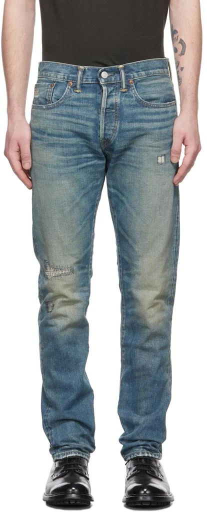 RRL Blue Selvedge Jeans 1