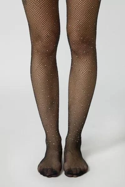 商品Urban Outfitters|UO Gem Fishnet Tights,价格¥77,第2张图片详细描述