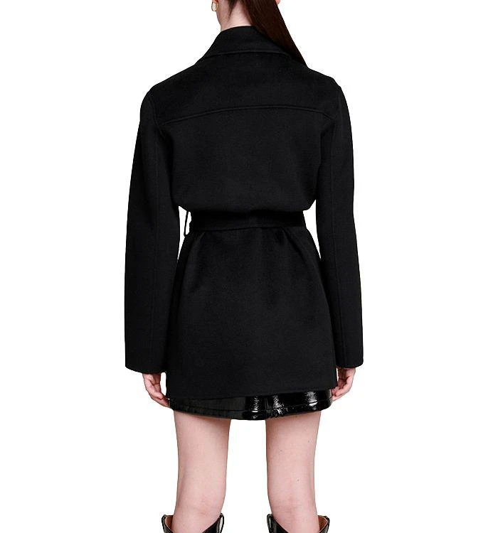 商品Maje|Geovali Belted Tweed Coat,价格¥3017,第2张图片详细描述