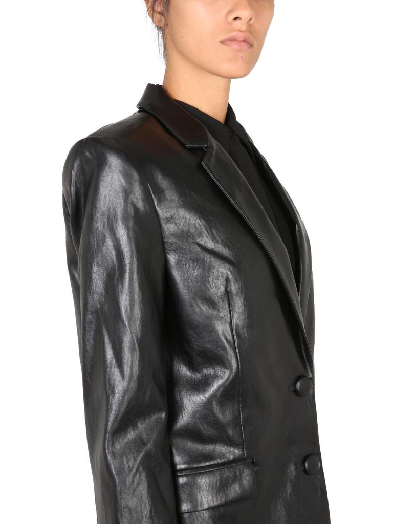 MICHAEL Michael Kors Leatherette Jacket商品第4张图片规格展示