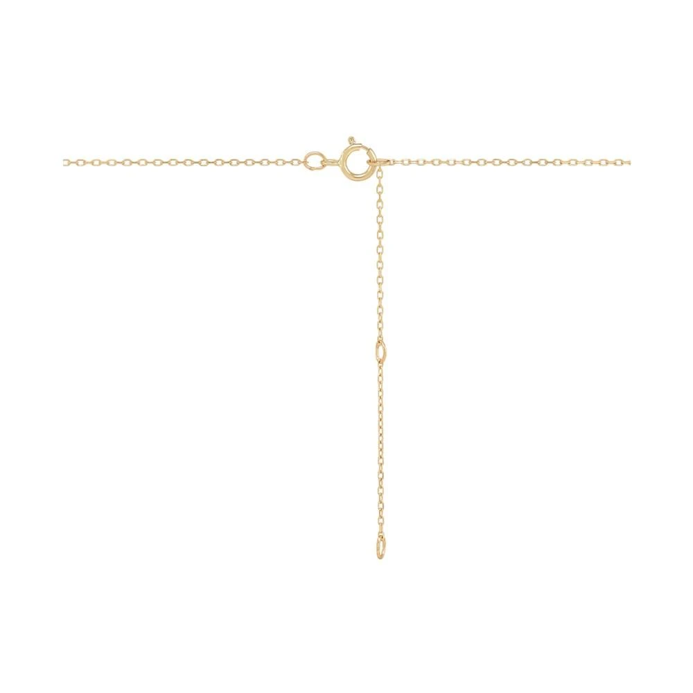 商品Macy's|Mama Four Disc Sliding Pendant Necklace in 10k Gold, 16" + 2" extender,价格¥1585,第5张图片详细描述