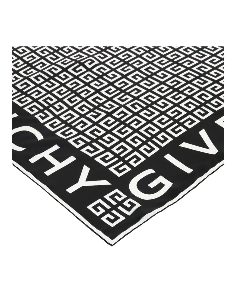 商品Givenchy|4G Logo Silk Scarf,价格¥1024,第4张图片详细描述