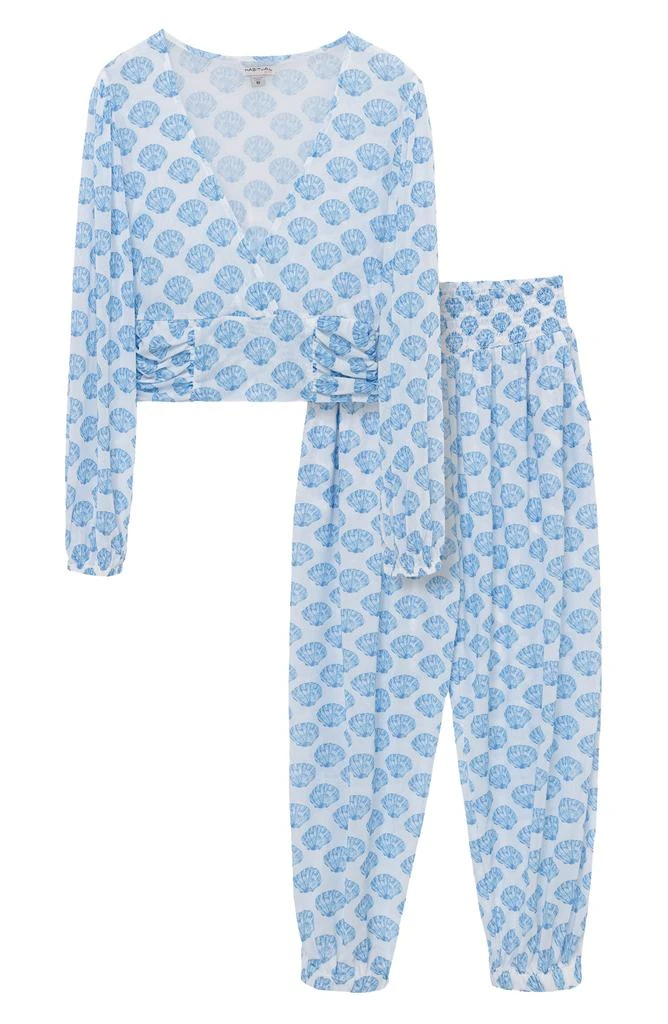 商品Habitual|Kids' Long Sleeve Cover-Up Top & Pants Set,价格¥213,第1张图片