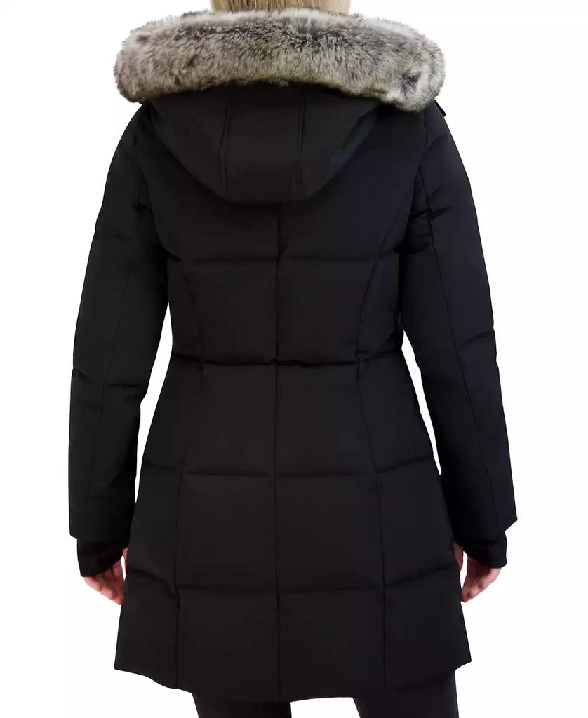 商品Nautica|Women's Faux-Fur-Trim Hooded Puffer Coat,价格¥707,第2张图片详细描述