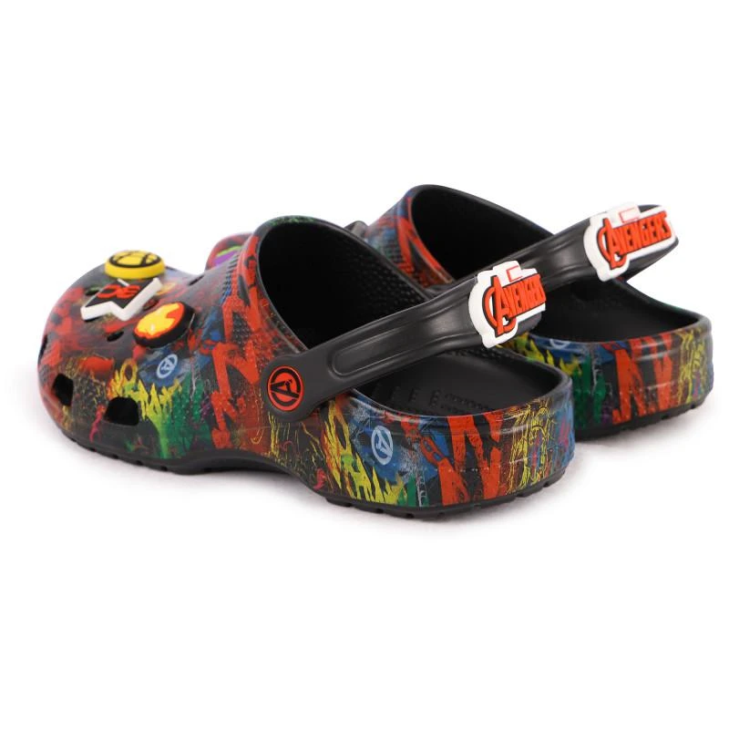 商品Crocs|Classic marvel avengers clog in black,价格¥876,第2张图片详细描述